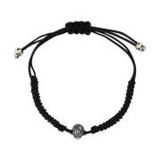 Alexander McQueen Edgy Glamour Skull Armband Black, Dam