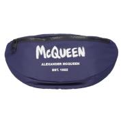 Alexander McQueen Belt Bags Blue, Unisex