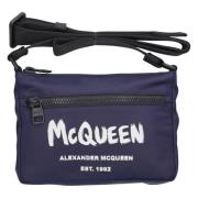 Alexander McQueen Messenger Bags Blue, Dam