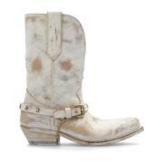 Golden Goose ‘Wish Star Low’ klackade ankelboots Beige, Dam