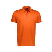 Paul & Shark Polo Shirt Orange, Herr