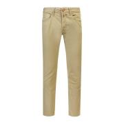 Incotex Trousers Beige, Herr