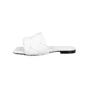 Bottega Veneta Vintage Pre-owned Läder sandaler White, Dam