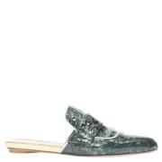 Marni Pre-owned Pre-owned Läder mules Green, Dam
