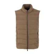 Moorer Brun Oliver-KN Herr Gilet Beige, Herr