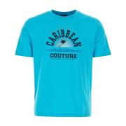 Botter Turkos Bomull T-shirt Blue, Herr