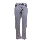 Mauro Grifoni Straight Jeans Gray, Herr