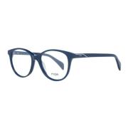 Maje Blå Plast Runda Optiska Glasögon för Kvinnor Blue, Dam