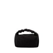 Alexander Wang Svart Mini Scrunchie Handväska Black, Dam