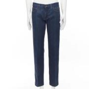 Gucci Vintage Pre-owned Denim jeans Blue, Dam