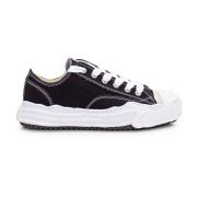 Mihara Yasuhiro Svarta Bomullssnörning Sneakers Black, Dam