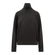 Armarium Dimitri Sweater - Stickad tröja Black, Dam