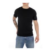 John Smedley T-Shirt Black, Herr