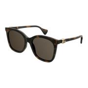 Gucci Solglasögon Gg1071S 002 havana havana brun Brown, Dam