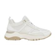 Anine Bing Sneakers med chunky sula i mesh White, Dam