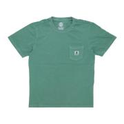 Element Grön Fick T-shirt - Streetwear Stil Green, Herr
