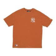 New Era MLB League Essentials T-Shirt Brown, Herr