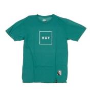 HUF Essentials Box Logo T-shirt Green, Herr