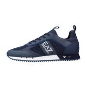 Emporio Armani Modern Stil Sneakers Blue, Herr