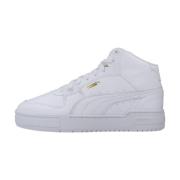 Puma Stiliga Mid-Top Sneakers för Män White, Herr