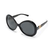 Dolce & Gabbana Dg6194U 50187 Sungles Black, Dam