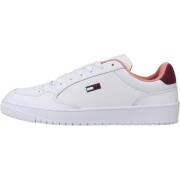 Tommy Jeans Stiliga Court Cupsol Sneakers White, Dam