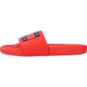 Tommy Jeans Sliders Red, Herr