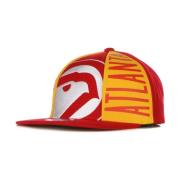 Mitchell & Ness NBA Big Face Callout Snapback Cap Red, Herr