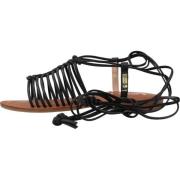 Les Tropeziennes Stiliga platta sandaler för kvinnor Black, Dam