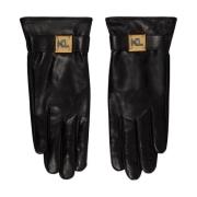 Karl Lagerfeld Stiliga Handskar Black, Unisex