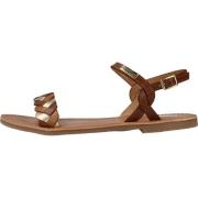 Les Tropeziennes Stiliga platta sandaler för sommaren Brown, Dam