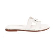 Liu Jo Slipper-stil Sandaler med Originalt Design White, Dam