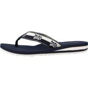 Tommy Hilfiger Colorblock Webbing Flip Flops Blue, Dam