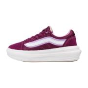 Vans Stiliga Old Skool Overt Sneakers Purple, Dam