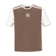 Balmain Monogram T-shirt Brown, Herr