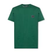 Dolce & Gabbana Logo T-shirt Green, Herr