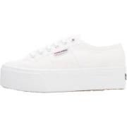 Superga Stiliga Canvas Sneakers White, Dam