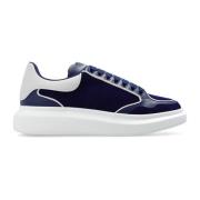 Alexander McQueen Sneakers med logotyp Blue, Herr