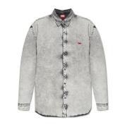 Diesel ‘D-Flaim-S’ jeansskjorta Gray, Herr