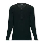 Tom Ford T-shirt med logotyp Black, Herr