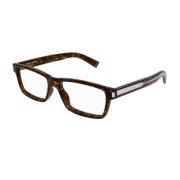 Saint Laurent Klassiska stora glasögonbågar Brown, Herr