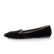 Dolce & Gabbana Pre-owned Pre-owned Platta skor Black, Dam