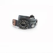 Marni Pre-owned adjustable waist belt with stones Gray, Dam