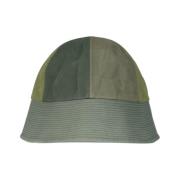 YMC You Must Create Bucket Hat i 100% ekologisk bomull med sydd skärm ...
