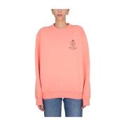 Sporty & Rich Crown Tröja Pink, Unisex