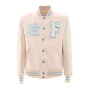 Family First Bomber Jackets Beige, Herr