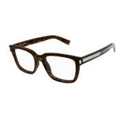 Saint Laurent Klassiska stora glasögonbågar Brown, Unisex