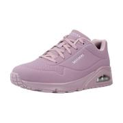 Skechers Stiliga Air Sneakers för Moderna Kvinnor Purple, Dam