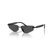 Dolce & Gabbana Essentials Large Sunglasses Black, Dam