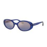 Dolce & Gabbana Re-Edition Large Solglasögon Blue, Dam